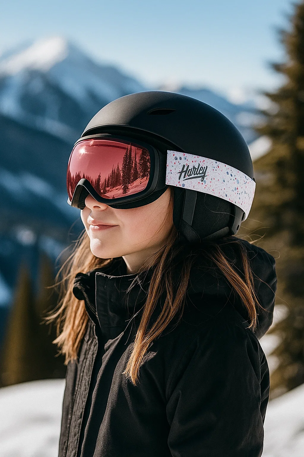 Hurley Youth SOAR Ski Snow Goggles, Pink(1701003B)