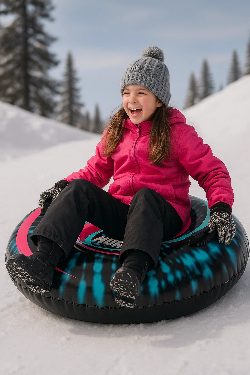 Hurley 36" Snow Tube Vortex Twist Design (190402H)