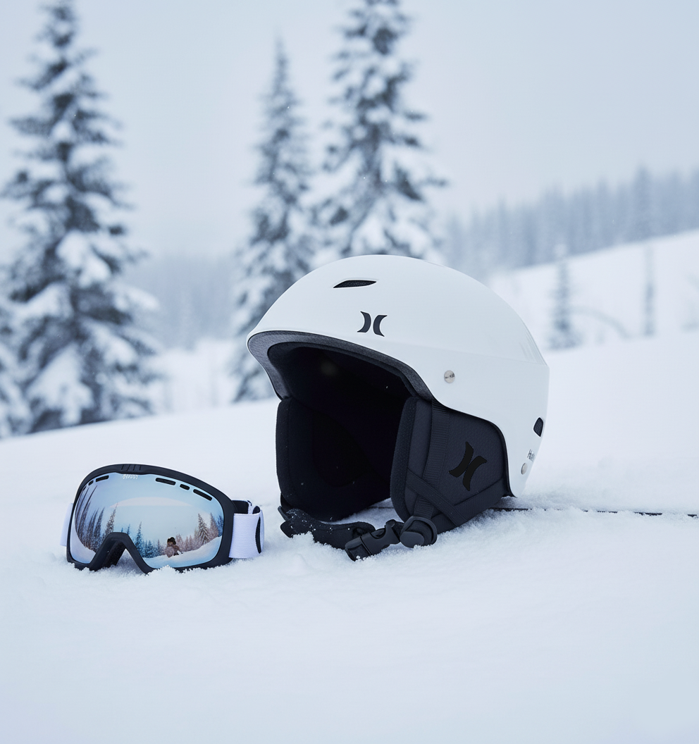 Hurley Adjustable Youth Snow Helmet