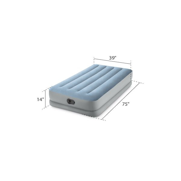 Intex Dura-Beam® Plus Comfort 14" Air Mattress with Built-In USB Pump