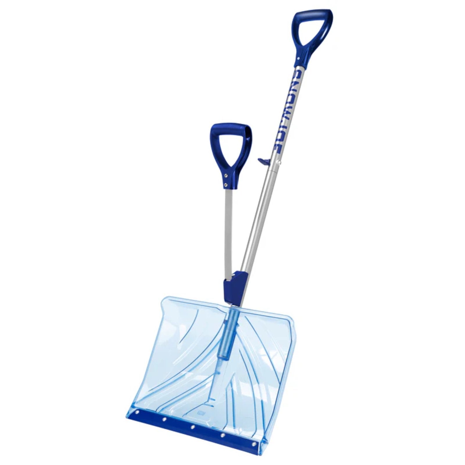 Snow Joe 18-IN Strain-Reducing Snow Shovel w/ Spring Assisted Handle, Color Box