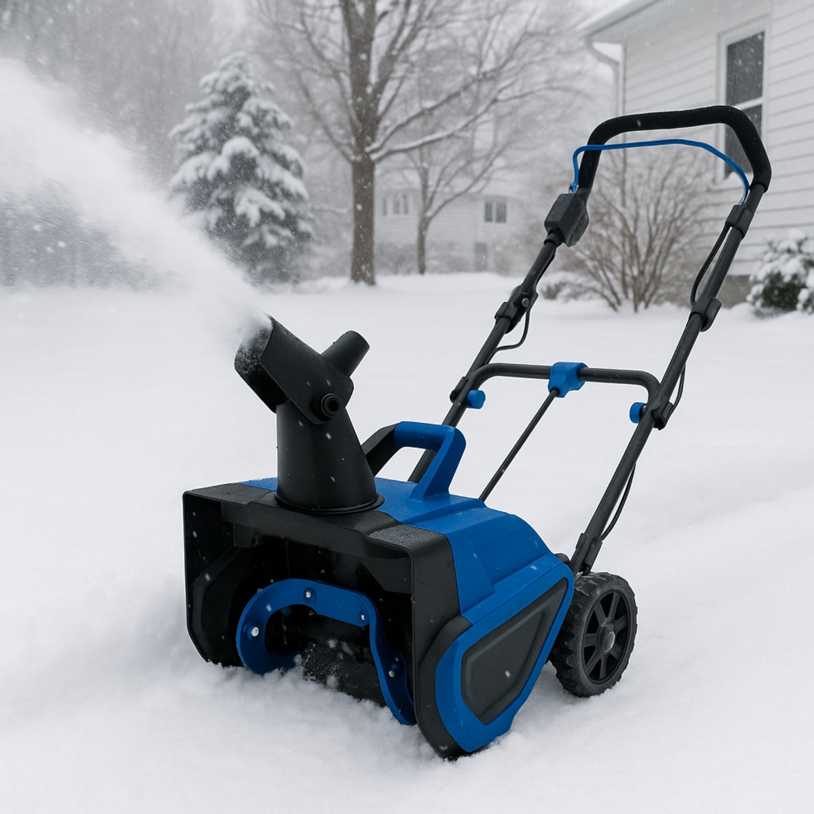 Snow Joe SJ615E Electric Walk-Behind Single-Stage Snow Blower | 15-inch | 11-amp