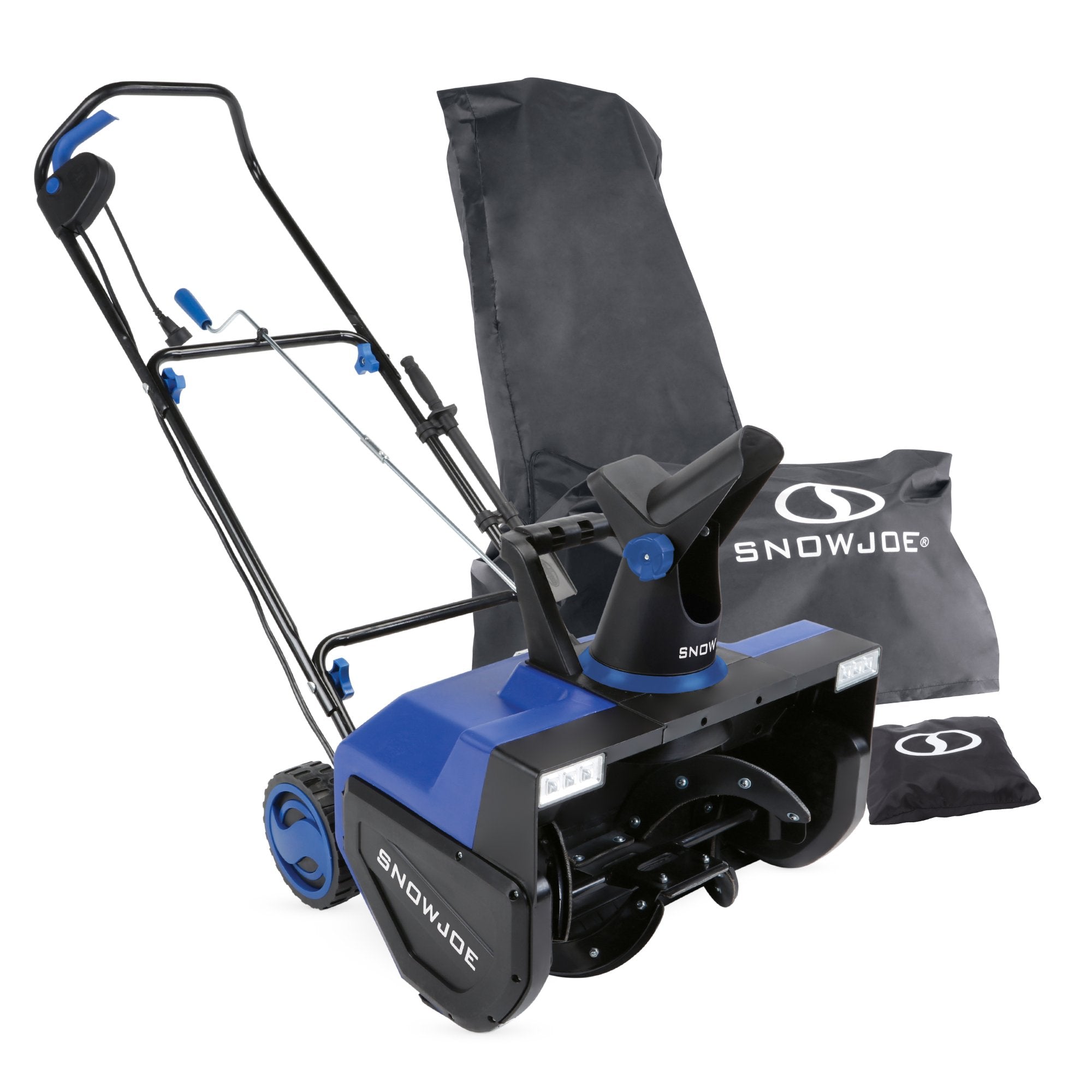 Snow Joe SJ627E-CVR Electric Snow Thrower, 22-Inch, 15-Amp W/ Dual LED Lights Bonus Cover