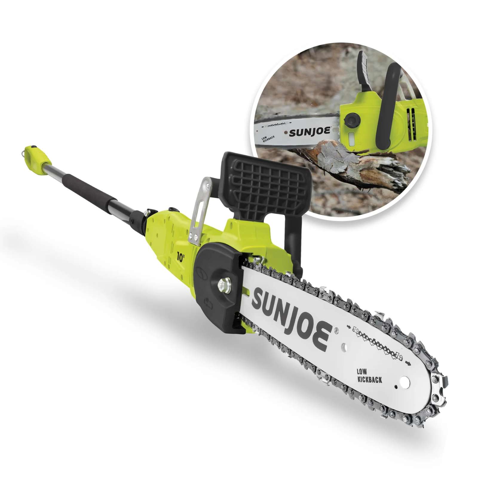 Sun Joe 10" 8-amp Convertible Electric Telescoping Pole Chain Saw