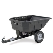 Ohio Steel 15 Cubic Feet Poly Swivel Dump Cart, 1000 lb capacity and 1" axle