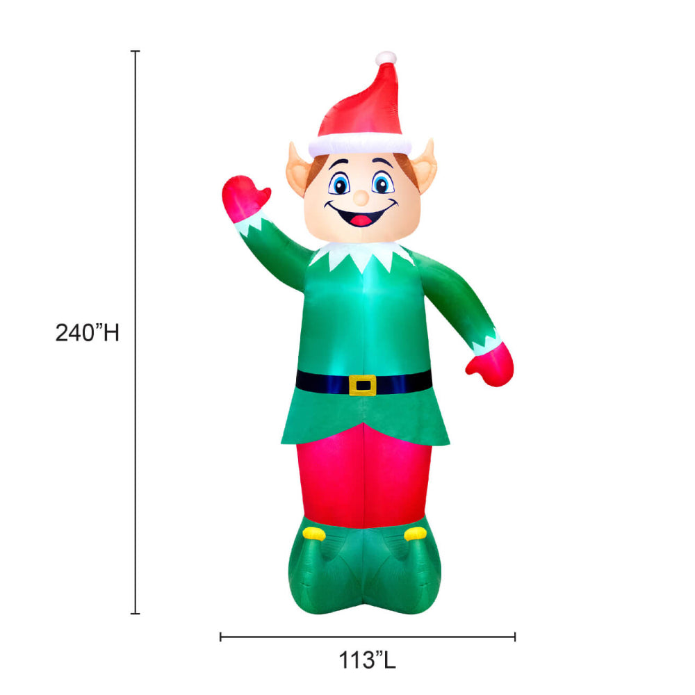 Occasions Christmas 20 Foot Inflatable Colossal Waving Elf