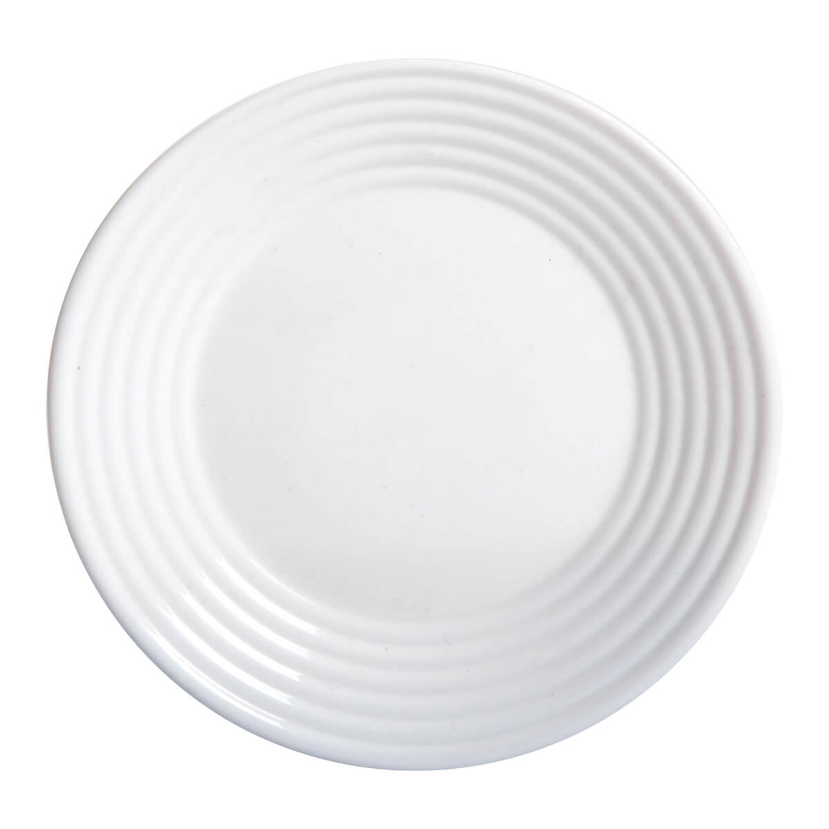 Gibson Ultra Patio 12-Piece Dinnerware Set, White, Opal Tempered Glass