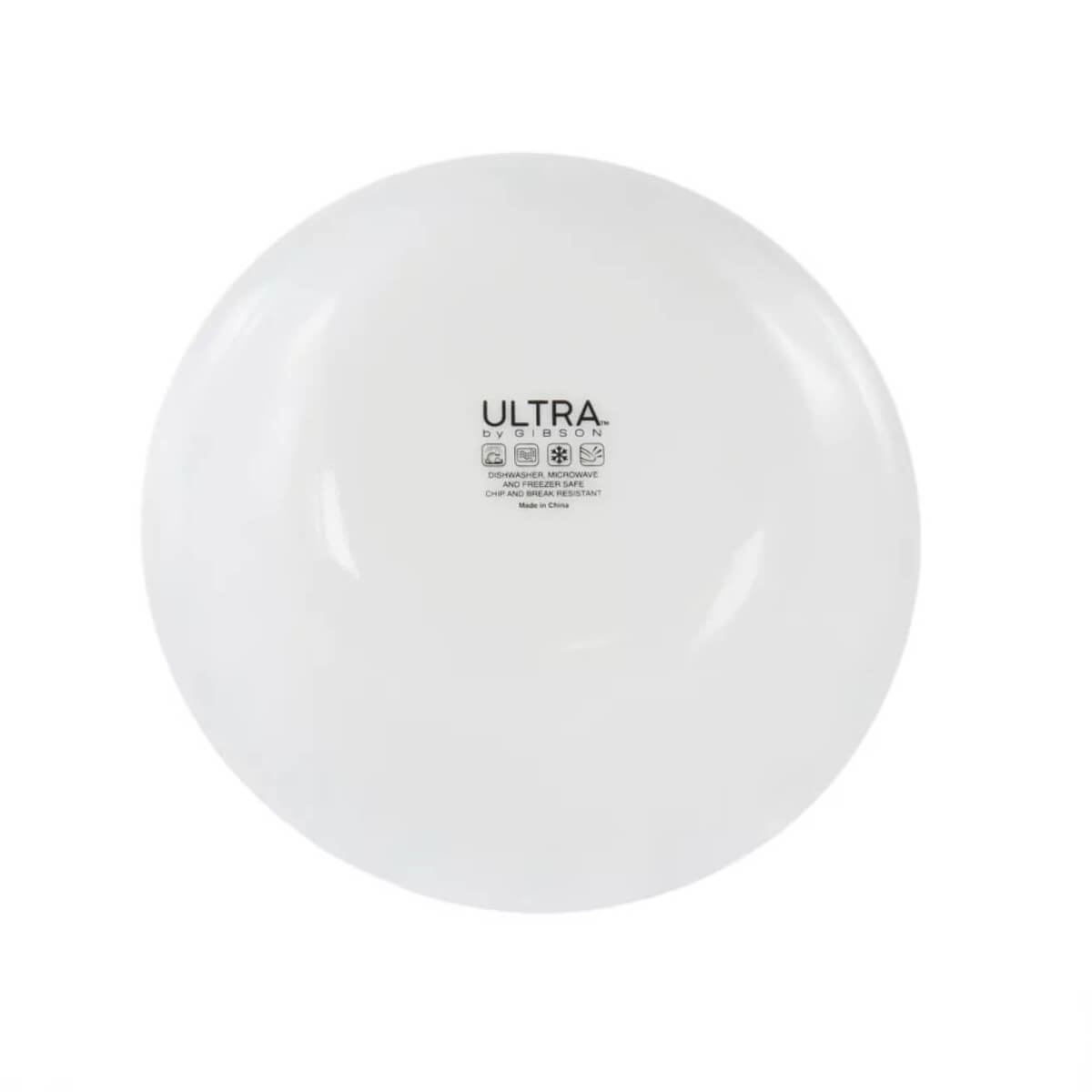 Ultra By Gibson Piper Point 12 Piece Double Bowl Dinnerware Set, Teal, Opal Glass