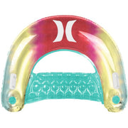 Hurley Inflatable Floating Pool Chair, Red Blast Design