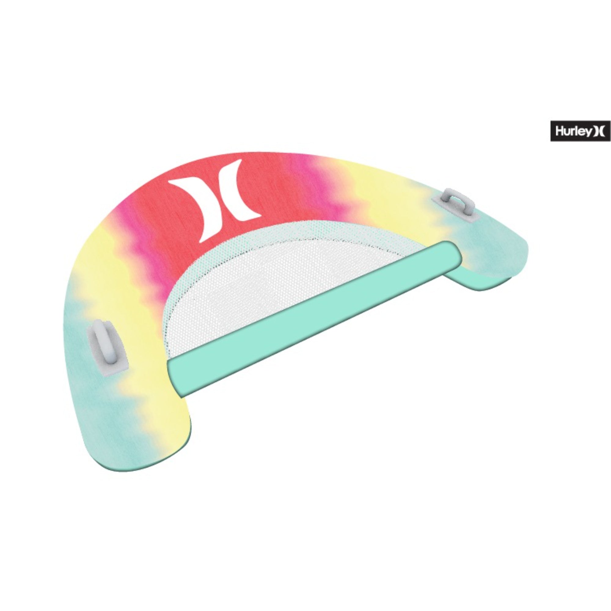 Hurley Inflatable Floating Pool Chair, Red Blast Design