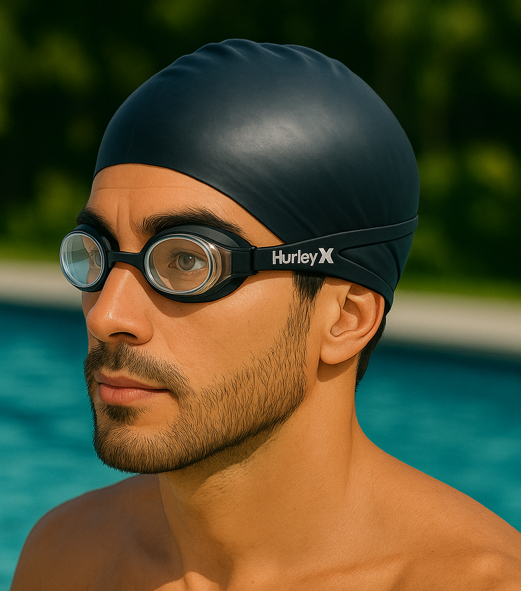 Hurley Phantom Ops Goggles Blue & Grey 2 pack Trap Blister