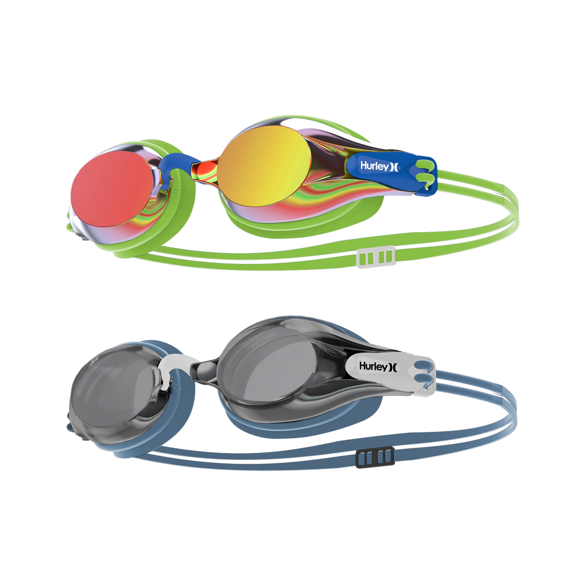 Hurley Phantom Ops Goggles Green & Black 2 pack Trap Blister