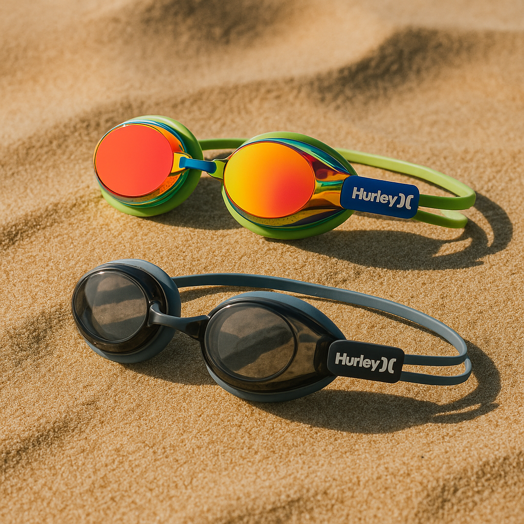 Hurley Phantom Ops Goggles Green & Black 2 pack Trap Blister