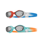 Hurley Youth Solari Orange & Bue Swim Goggle 2 pack Trp Blist