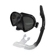 Hurley Adult Black Snorkel Set