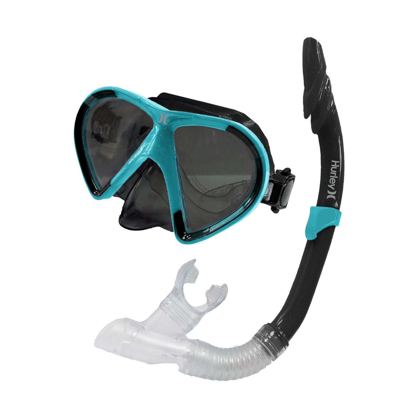Hurley Adult Blue Snorkle Set