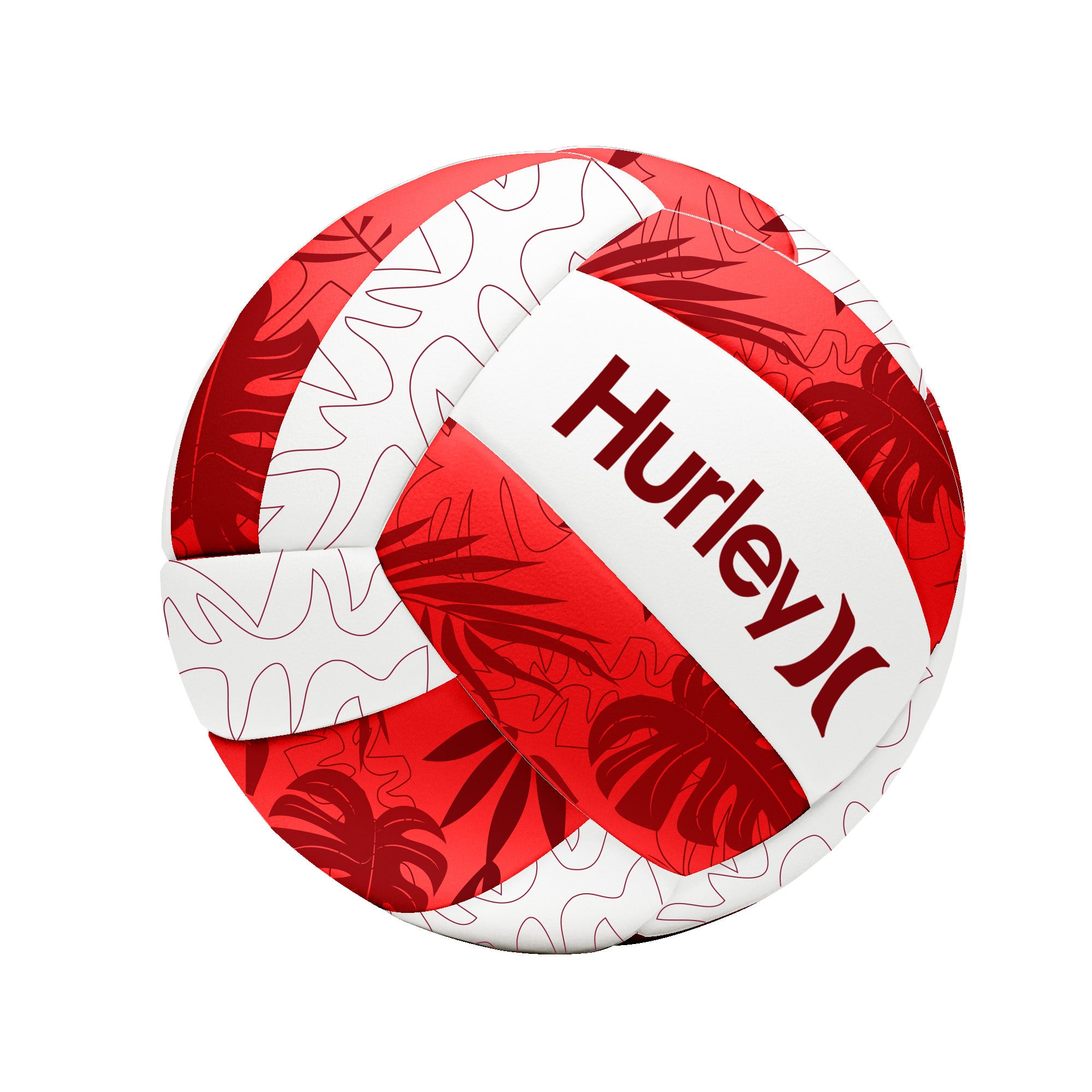 Hurley Red/White Neoprene Volleyball Size 5