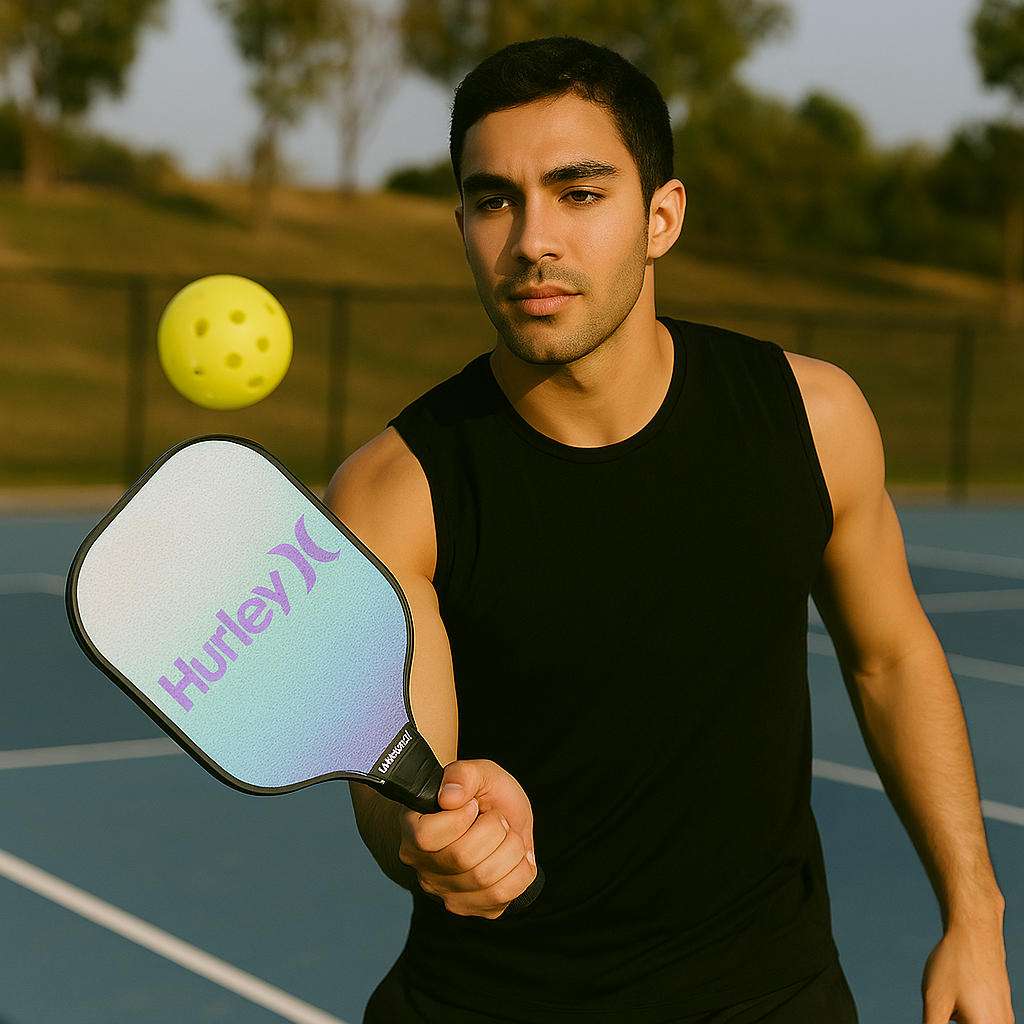 Hurley Purple & White Pickleball Set 2.0