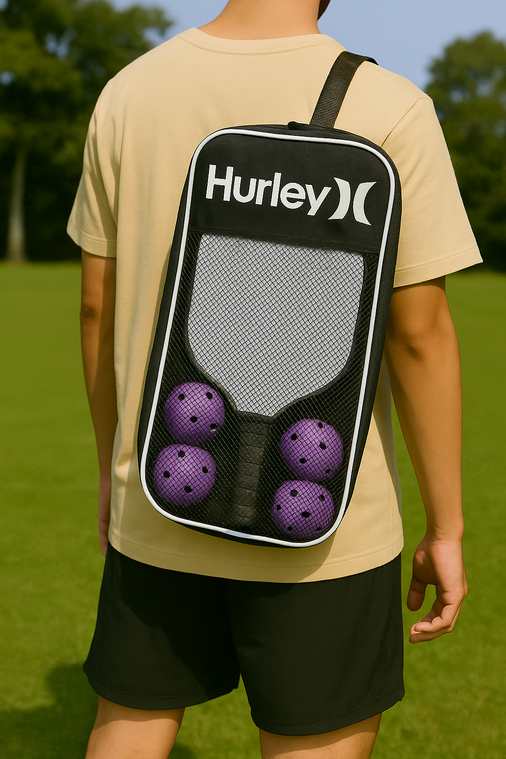 Hurley Purple & White Pickleball Set 2.0