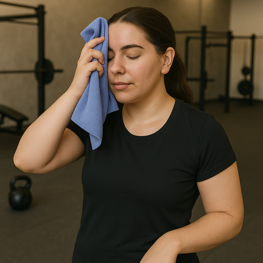 Hurley Periwinkle 20X40 Solid Microfiber Towel And Case