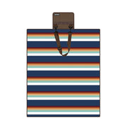 Hurley Blue Stripe 50X60" Acrylic Camp Blanket