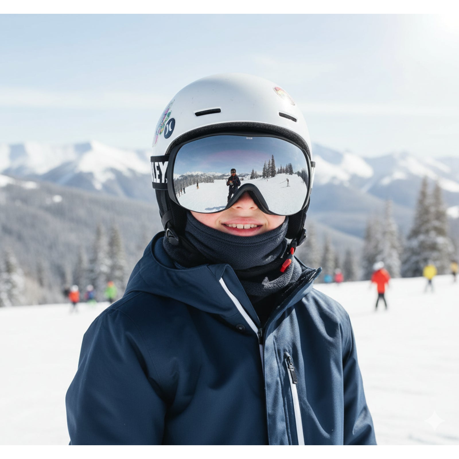 Hurley MAVERICK Mirrored Adult Snowboard & Ski Goggles 190102