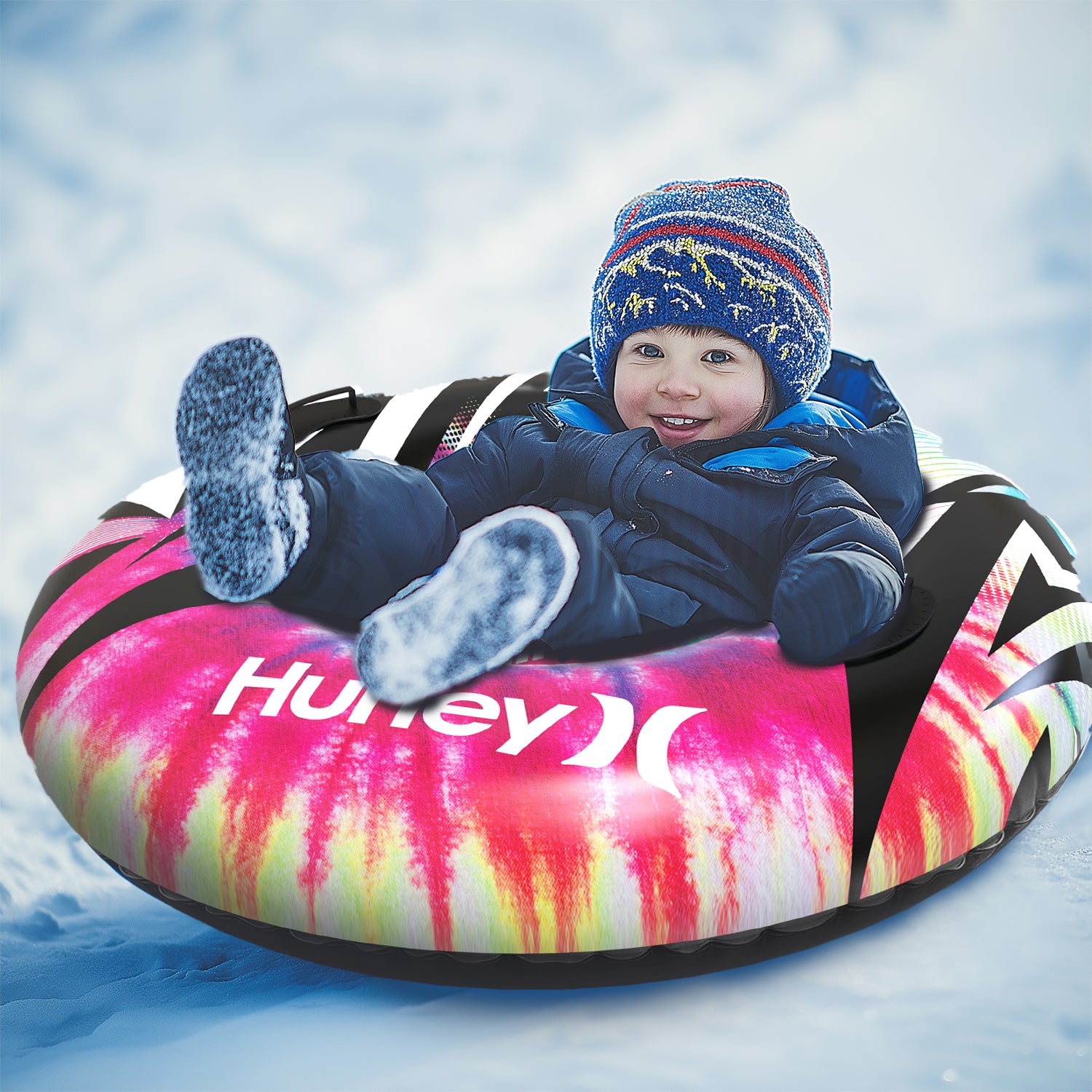 Hurley 36" Snow Tube Pinnacle Tie-Dye Design (190402B)