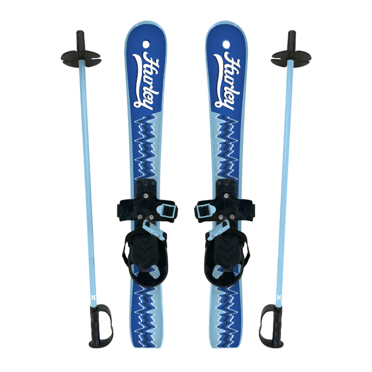 Hurley Youth Beginner Skis - Blue (190501F)
