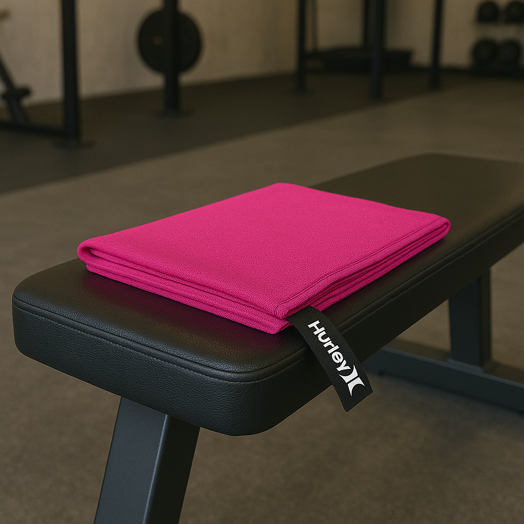 Hurley Candy Pop 20X40 Solid Microfiber Towel And Case