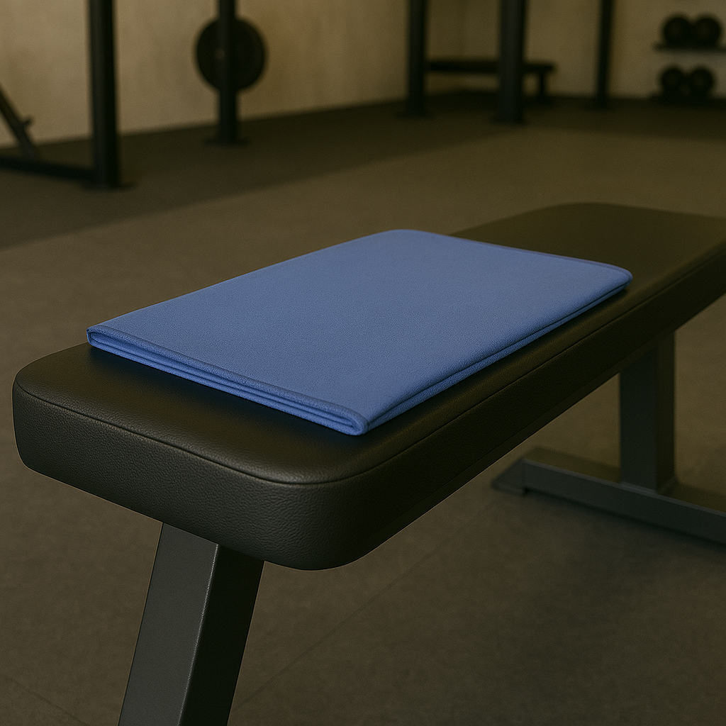 Hurley Twilight Blue 30X60 Solid Microfiber Towel And Case