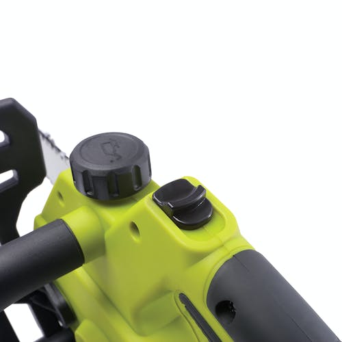 Sun Joe 24V iON 10 In, 4.0Ah Cordless Self Oiling Chain Saw, Tool-Less Bar/Chain Tension