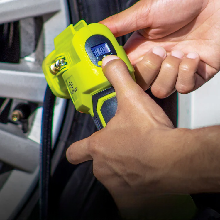 24V iON+ Cordless Tire Inflator & Air Compressor, 1.3Ah with Storage Bag