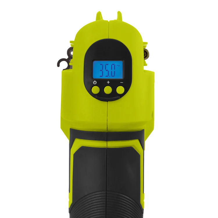 24V iON+ Cordless Tire Inflator & Air Compressor, 1.3Ah with Storage Bag