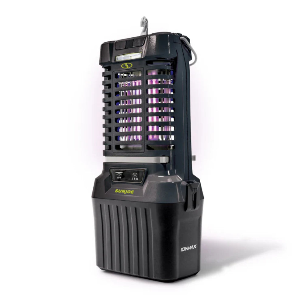 Sun Joe 24V-BZ100-LTE 24-Volt* IONMAX Cordless Indoor/Outdoor Bug Zapper Kit | 1-Acre Coverage | with 2.0-Ah Battery + Charger