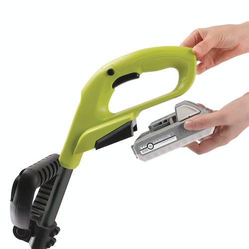 SunJoe 24V iON+ 10-Inch Cordless 2.0-Ah Stringless Blade Cutter Grass Trimmer