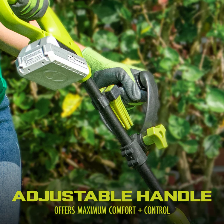 24V 3-Tool Garden Combo Kit with 2×2.0Ah Batteries & Dual-Port Rapid Charger