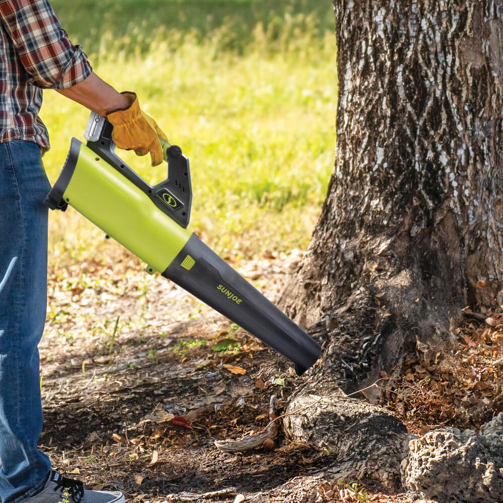 Sun Joe 24-Volt 385-CFM 2.0-Amp Turbine Cordless Jet Blower