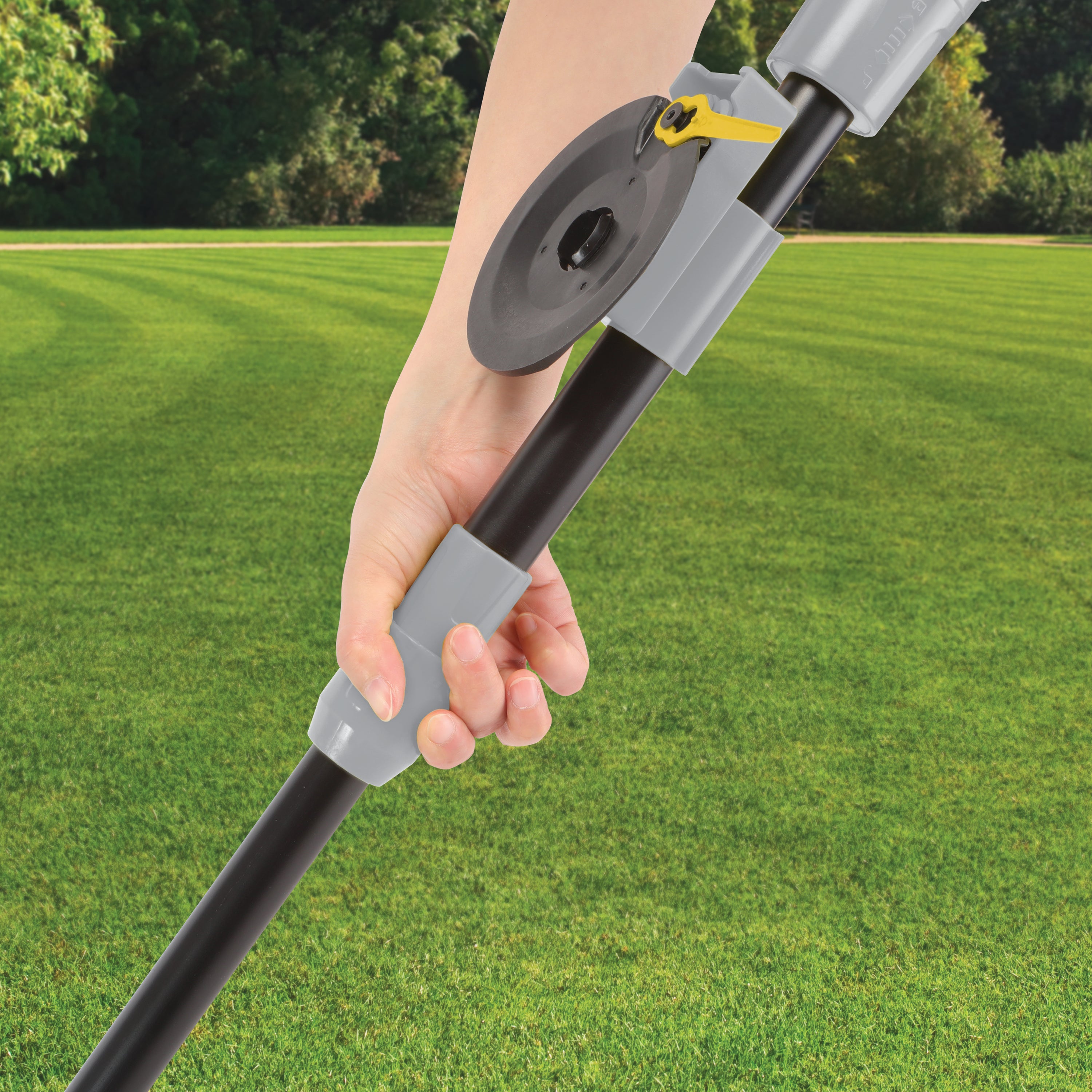Sun Joe 24V iON+ 10-in. 2.0Ah Cordless SharperBlade Stringless Lawn Trimmer