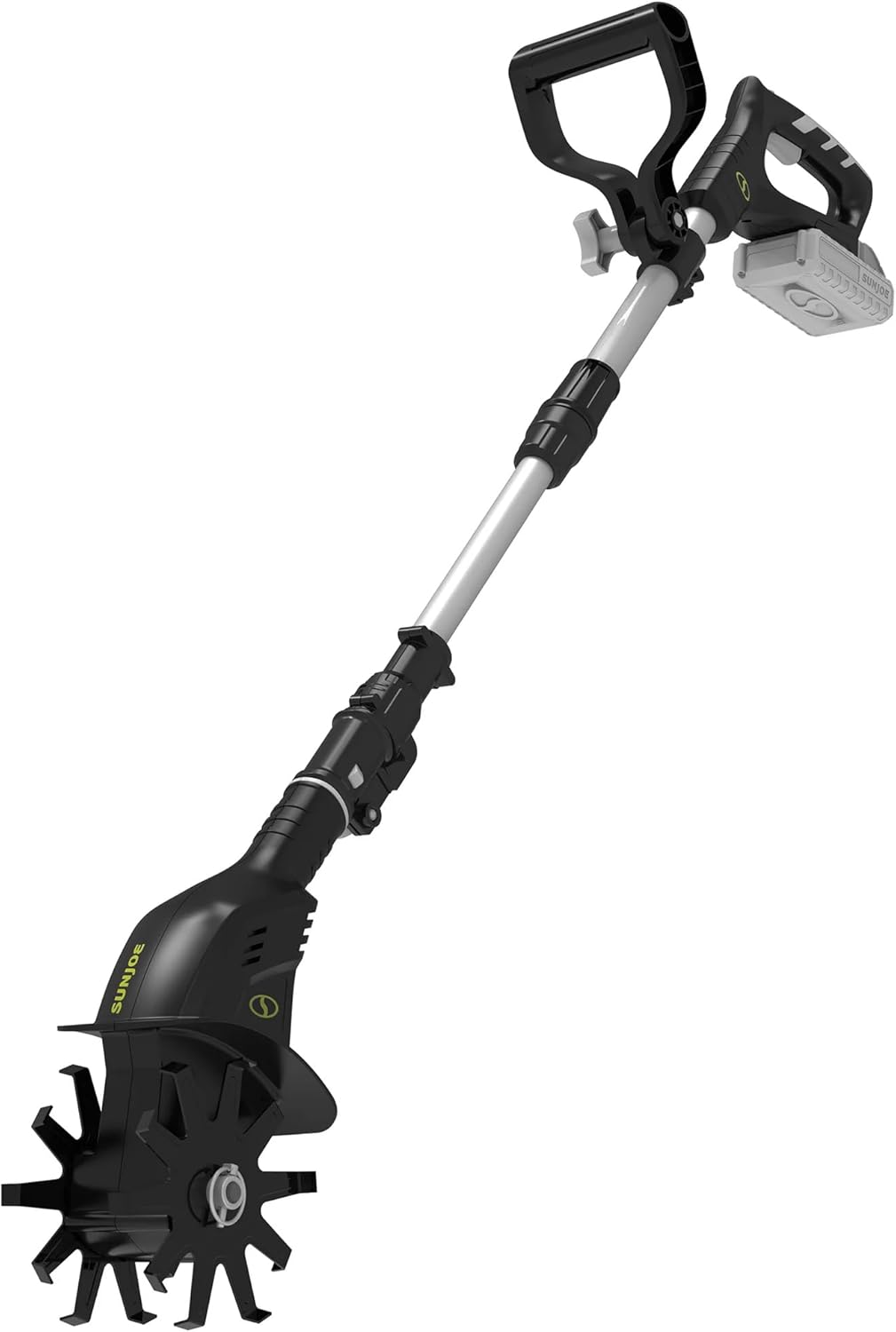 Sun Joe 24-Volt 2.0-Ah Cordless 6-Inch Cutting Swath Cordless Garden Tiller/Cultivator