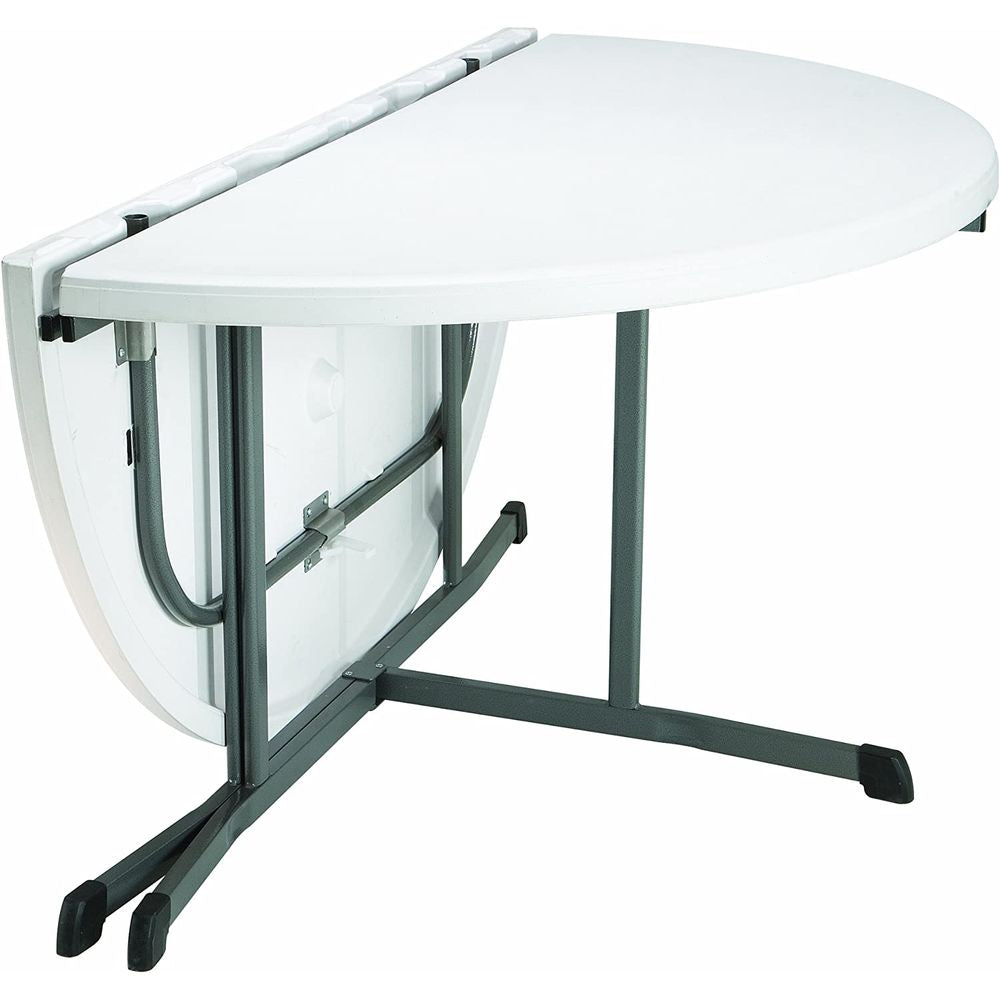 LIFETIME 60-Inch Round Fold-In-Half Table (Commercial)