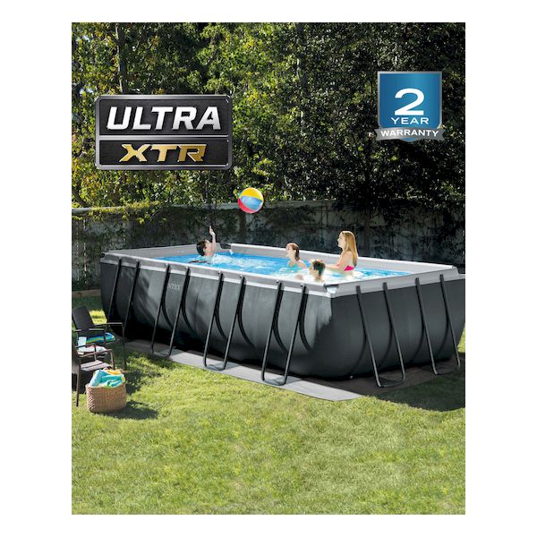 Intex 18 ft X 9 ft X 52 in ULTRA XTR Rectangular Above Ground Pool Seet