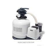 Intex Krystal Clear Sand Filter Pump, 3000 GPH