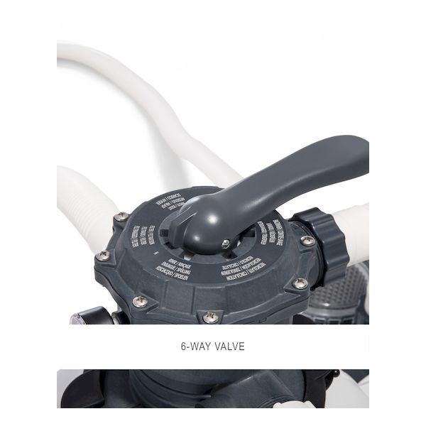 Intex Krystal Clear Sand Filter Pump, 3000 GPH