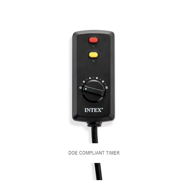 Intex Krystal Clear Sand Filter Pump, 3000 GPH