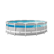 Intex 14Ft X 42In Prism Frame Clearview Premium Pool Set, Age: 6+