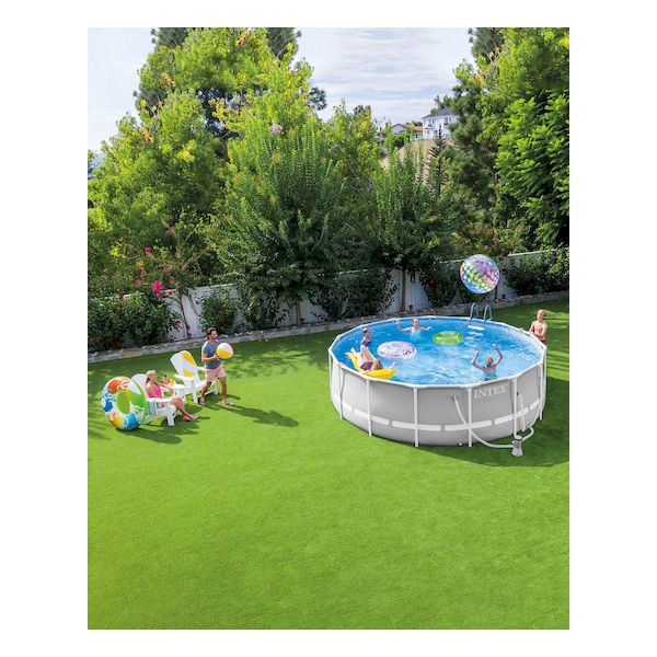 Intex Prism Frame 15 FT X 48 in Above Ground Pool Set