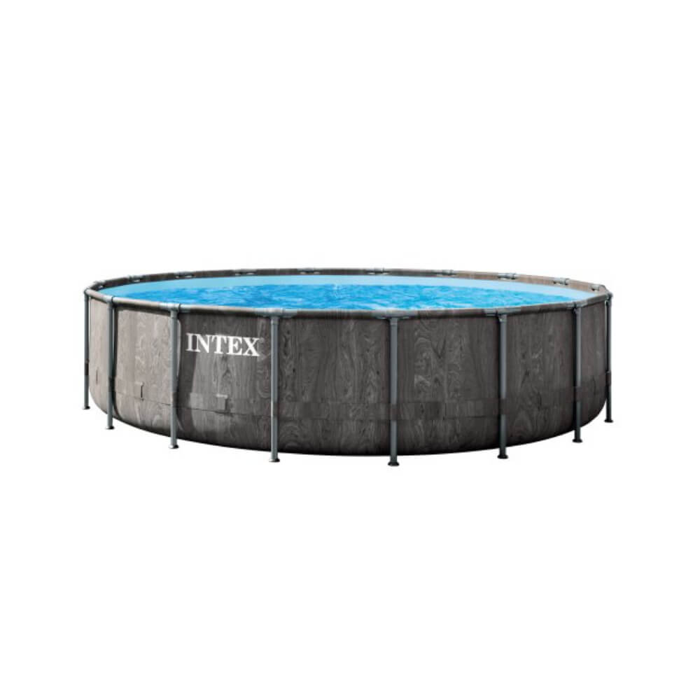 Intex 18Ft X 48In Greywood Prism Frame Premium Pool Set, Age: 6+