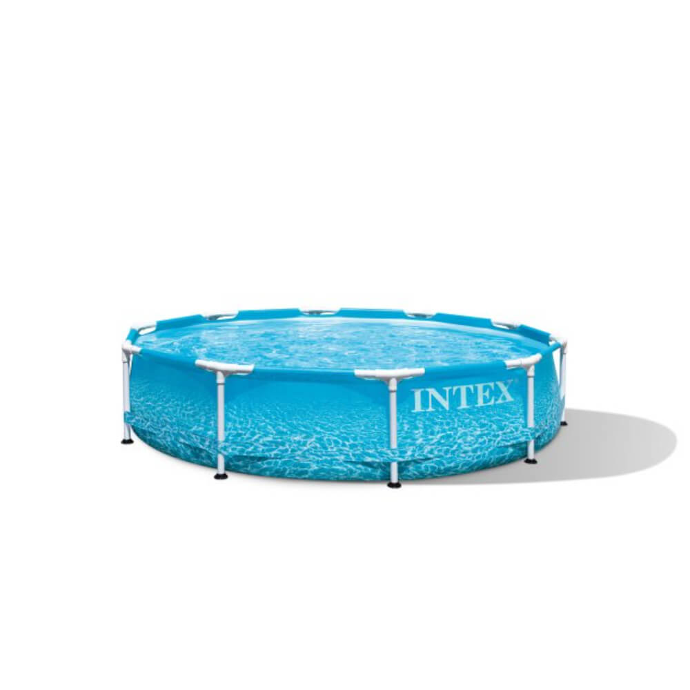 Intex 10Ft X 30In Beachside Metal Frame Pool, Age: 6+