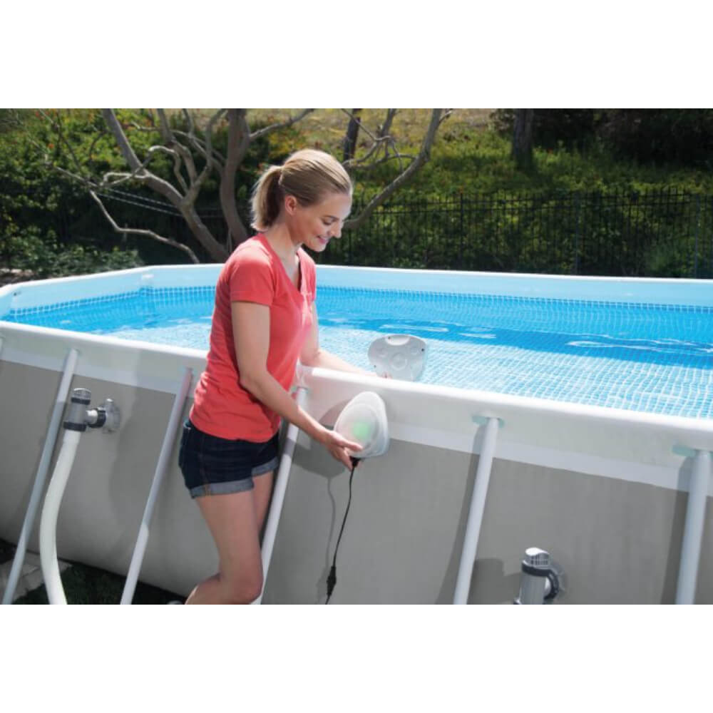 Intex Magnetic Led Pool-Wall Light (110-120 Volt), Age: Adult