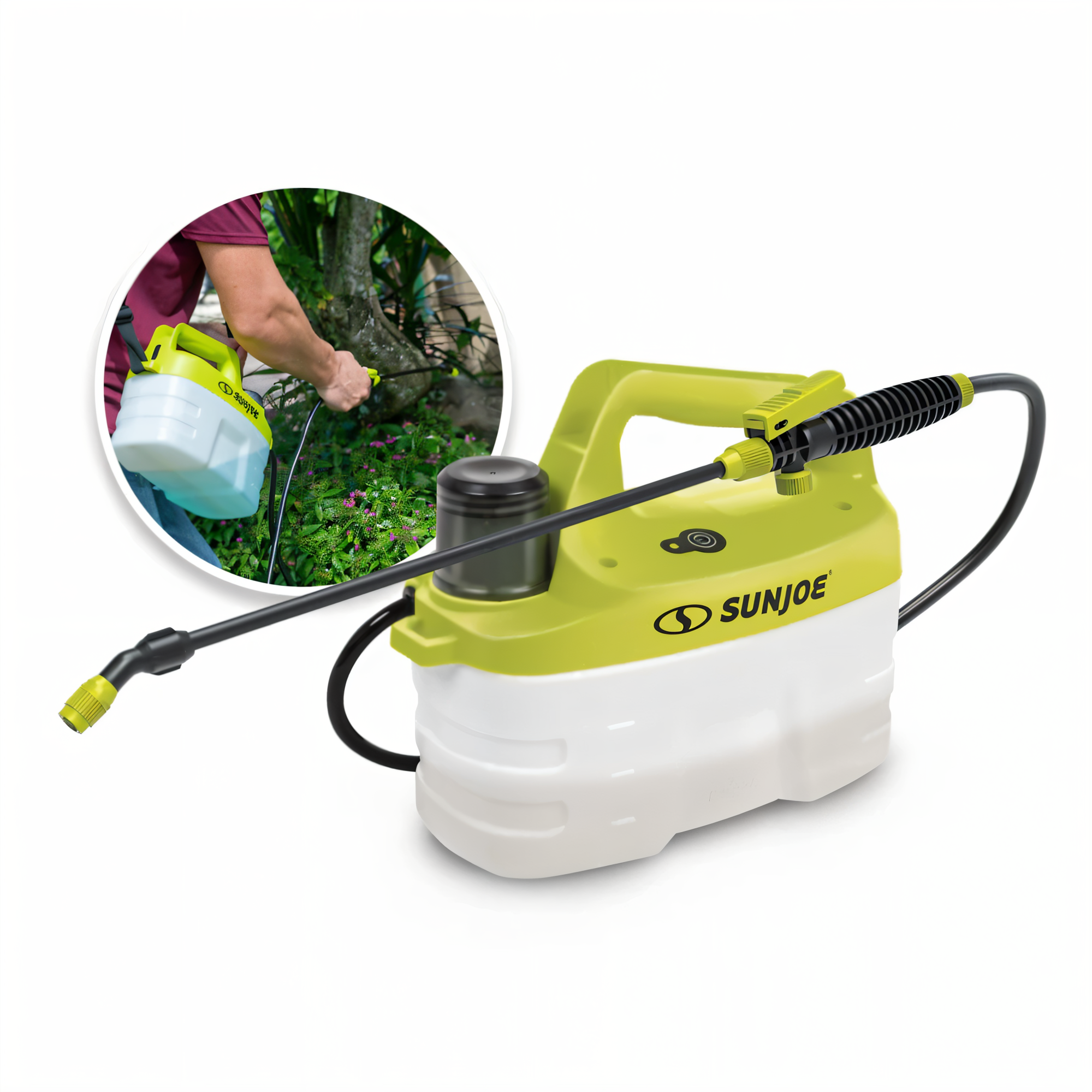 Sun Joe SJ-APS-1G Cordless All Purpose Chemical Sprayer | 4-Volt | 1 Gallon